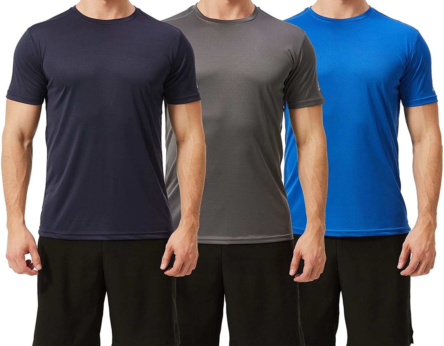 TEXFIT Men's Active Sport Quick Dry T-Shirts