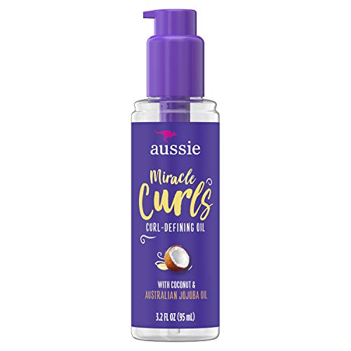 Aussie Miracle Curls Curl-Defining Oil Hair Treatmen...