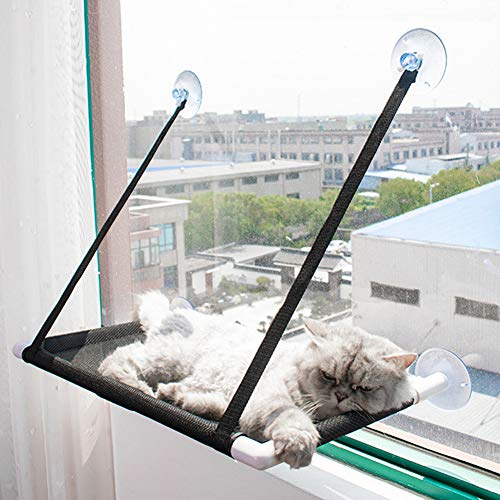 Riseguo Cat Hammock Window Perches Seat...