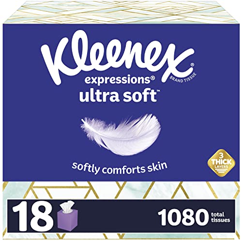 Kleenex Expressions Soothing lotion facial Tissues