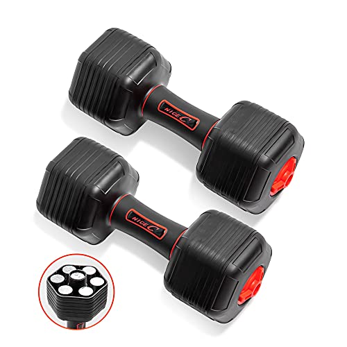 NiceC Adjustable Dumbbell Weight Pair