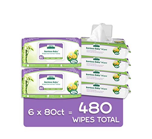 Aleva Naturals Bamboo Baby Wipes