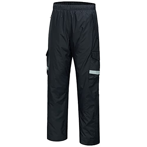 BASSDASH Complete Mens Breathable Waterproof Rain Pant