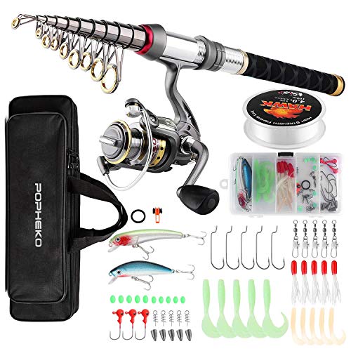 mouhike Telescopic Fishing Pole