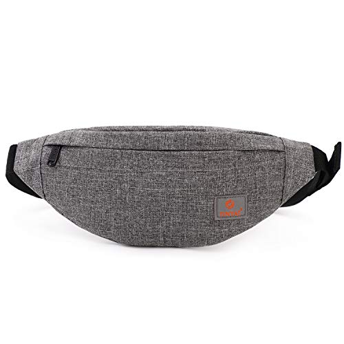 TINYAT Large Fanny Pack Travel Waist Bag Lightweight