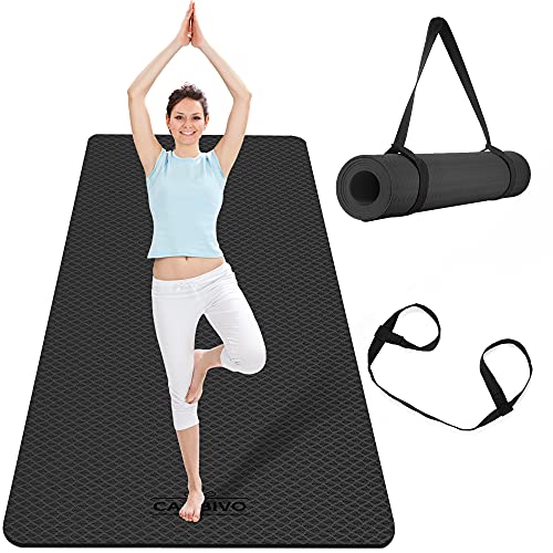 CAMBIVO Extra Wide Yoga Mat