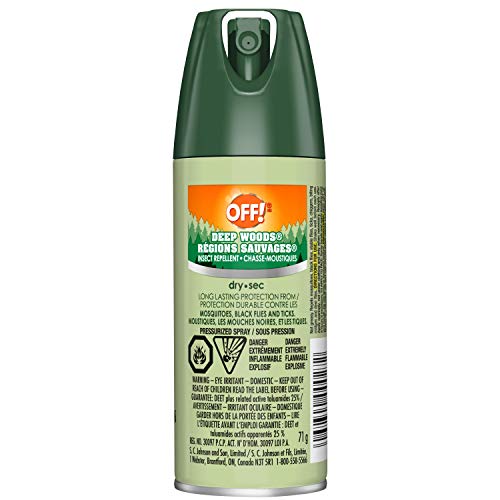 OFF! Deep Woods Dry Insect and Mosquito Repellent