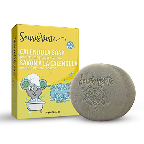 Souris Verte Organic Natural Calendula Baby Soap Bar