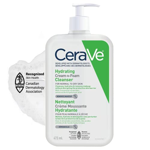 CeraVe Hydrating CREAM-TO-FOAM Cleanser