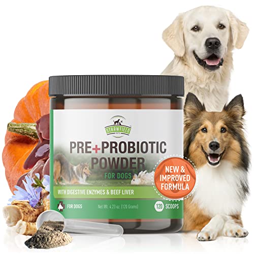 Probiotics for Dogs - 5 Billion CFU's, Digestive Enz...