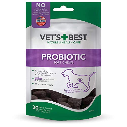 Vet's Best Probiotic Soft Chews Dog Supplements