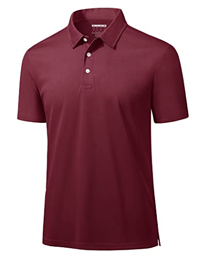 MAGCOMSEN Men’s Polo Shirts 3 But...