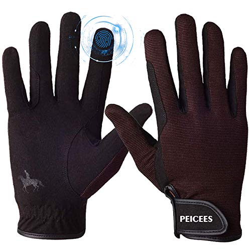 Peicees Horse Riding Gloves Professional Equestrian ...