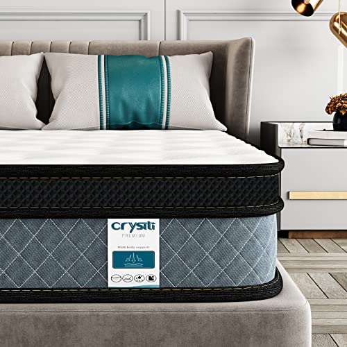 Queen Mattress, Crystli 10 Inch Responsive Memory Fo...