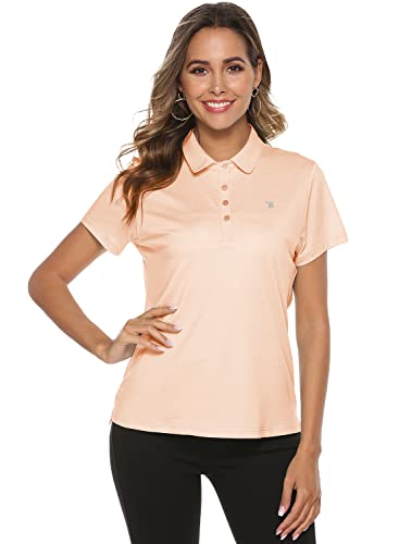 TBMPOY Women’s Golf Shirts Dry Fi...