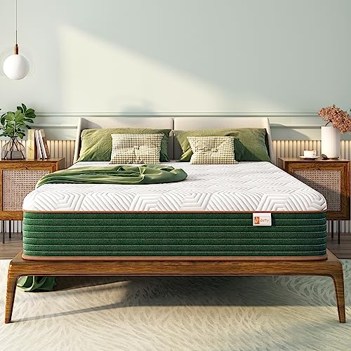 Zeffly Full Size Mattress 12 Inch, Gel Memory Foam M...