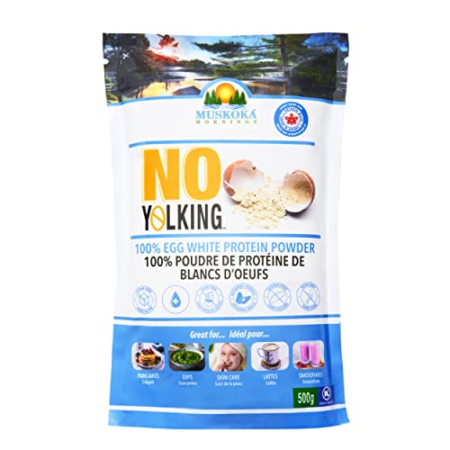 No Yolking egg white protein powder