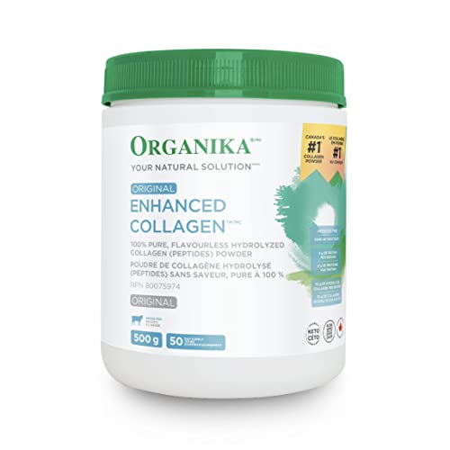 Organika Enhanced Collagen Peptides Protein Powder