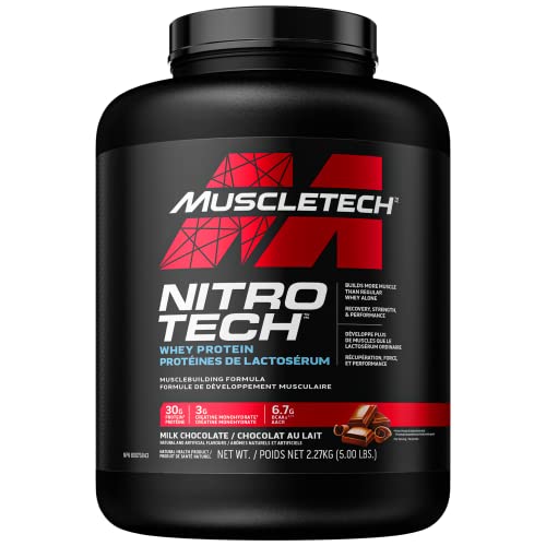 MuscleTech Nitro-Tech Whey Protein & Peptides Protei...