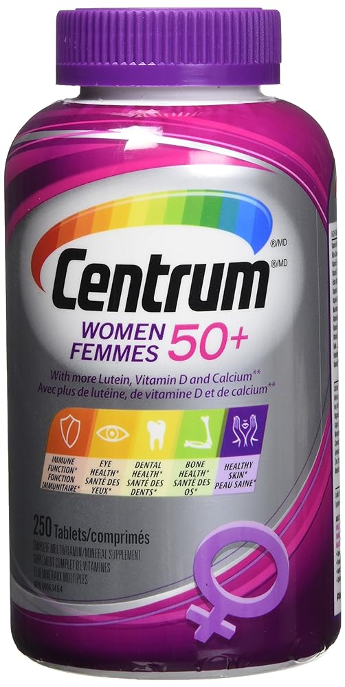 Centrum Women 50+ Tablets, 250 Count