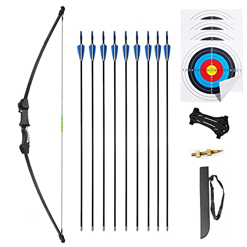 iMay 45″ Recurve Bow and Arrows S...