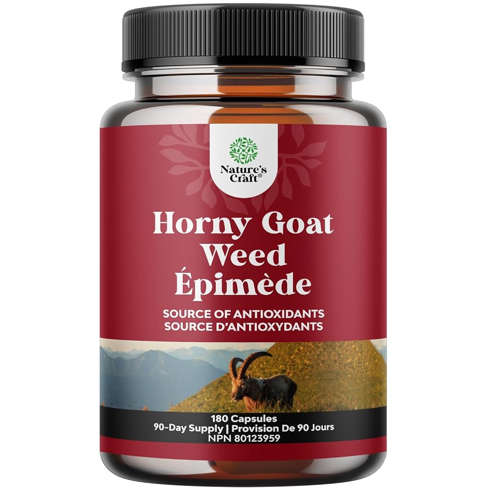 Nature’s Craft Horny Goat Weed Co...