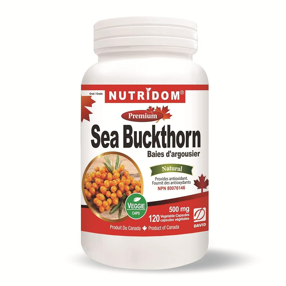 Nutridom Sea Buckthorn 500mg Capsules