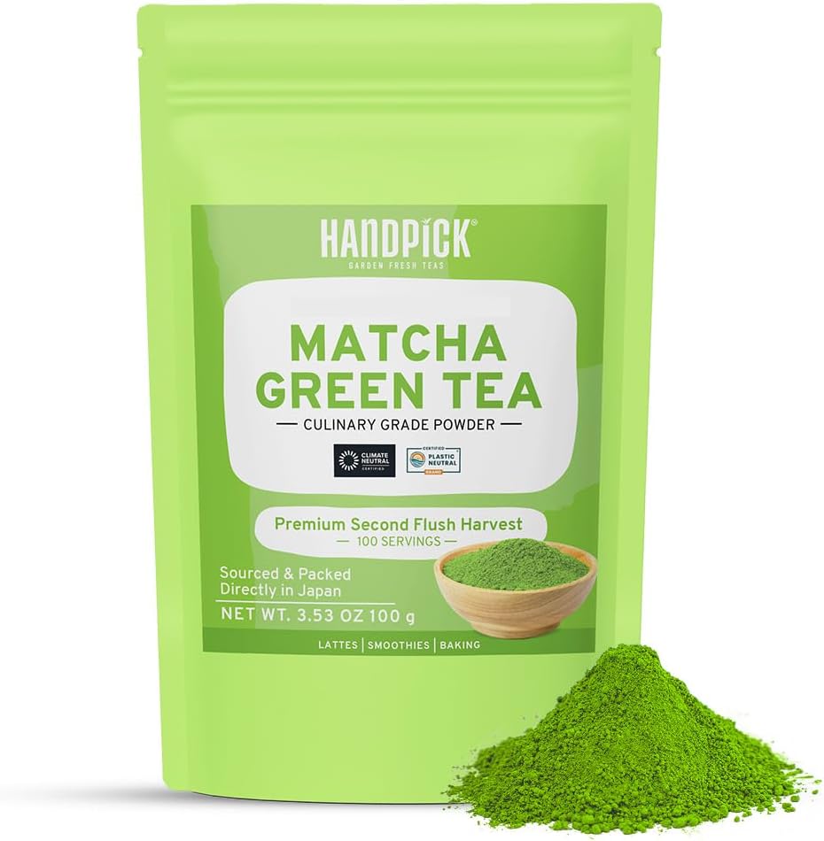 Organic Japanese Matcha Green Tea - Premium Second F...