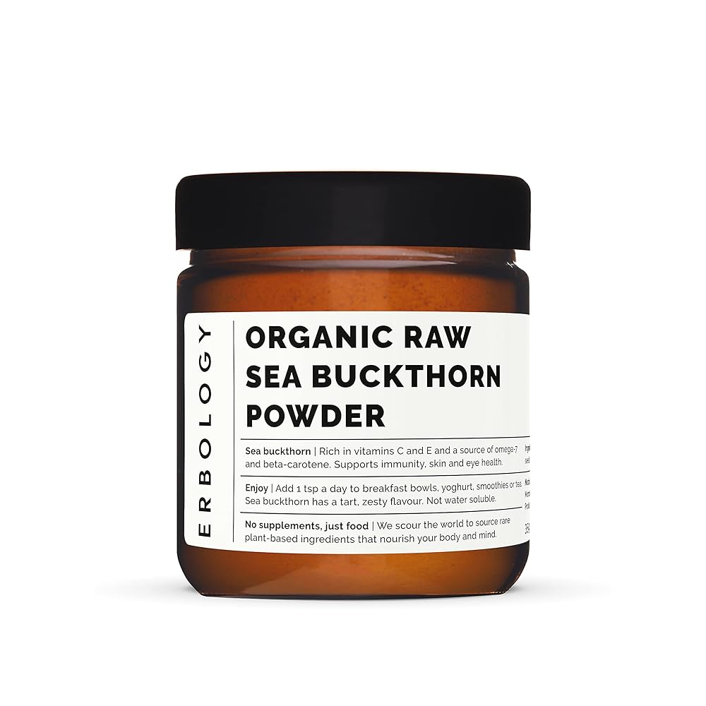 Organic Sea Buckthorn Powder 35g –...