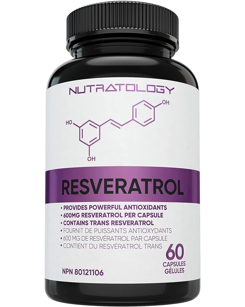 Resveratrol 600MG Capsules – Anti...