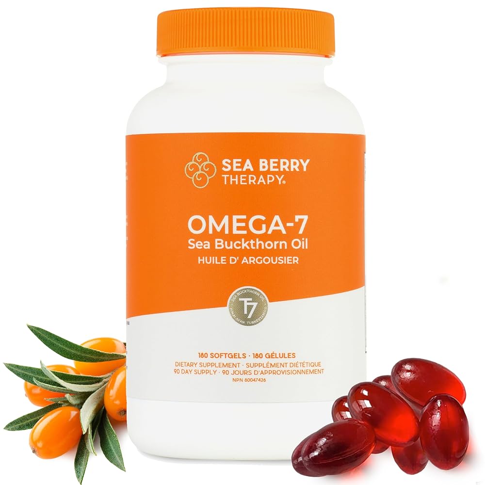 Sea Berry Therapy Omega-7 Softgels (180...