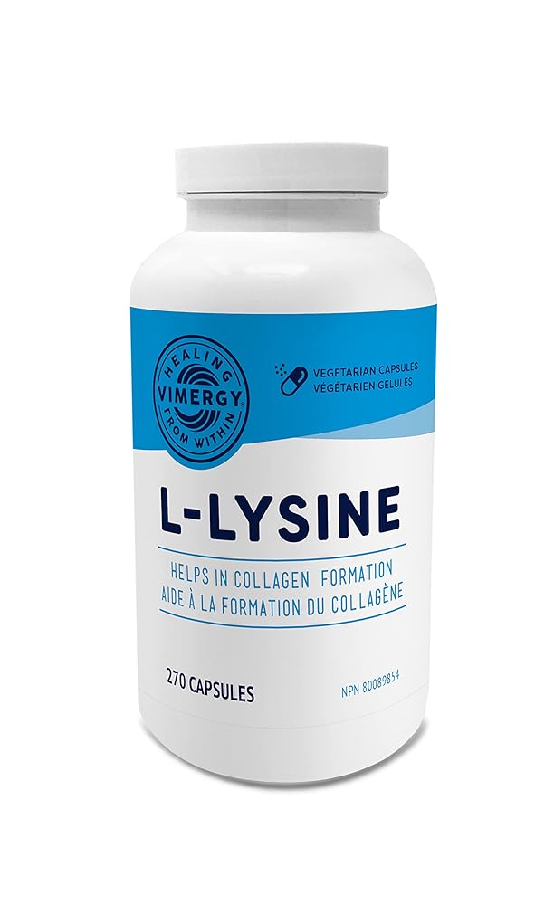 Vimergy L-Lysine Capsules: Essential Amino Acid