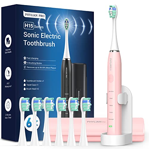 Phylian Pro Electric Toothbrush for Adu...