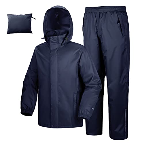 33,000ft Men’s Waterproof Rain Trousers, Lightweight...