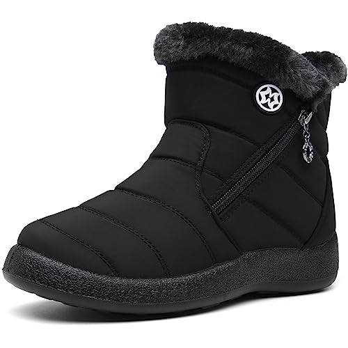 Eagsouni Winter Boots Women's Winter Shoes Waterproo...