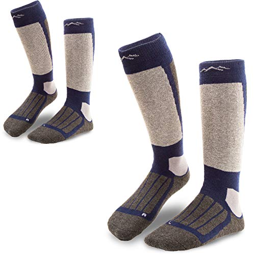 Gipfelsport Ski Socks, Warm Winter Socks Made of Mer...