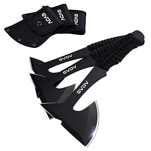 GVDV Set of 3 Camping Axes, Fulltang St...