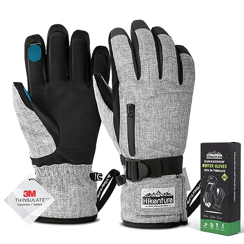 Vihir Winter Gloves Ski Gloves Men & Women Therm...