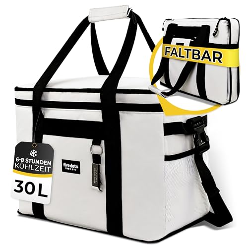 Insulated Picnic Cooler Bag 30 L Foldab...