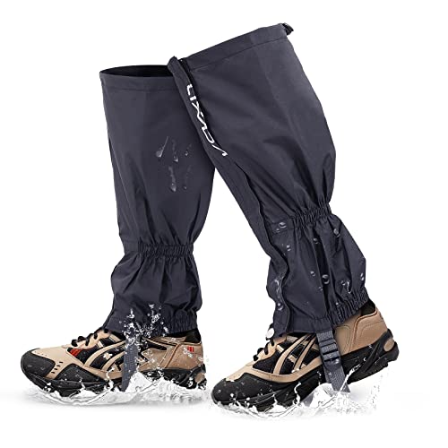 Lixada Unisex Gaiters with Zip for Cycl...