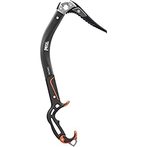 PETZL Unisex trigrest Ice Axe, Black/Orange, One Siz...