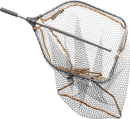 URFEDA Folding Landing Net with Rubber ...