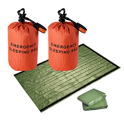 Wesoke Emergency Sleeping Bag Waterproof Lightweight...