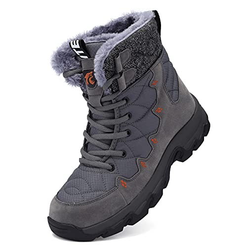 Unitysow Women's Winter Shoes Men's Boots Warm Lined...