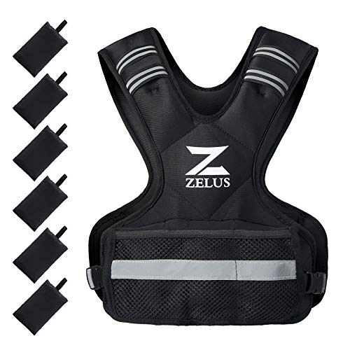 ZELUS Weighted Vest for Women and Men, 5-9kg Adjusta...