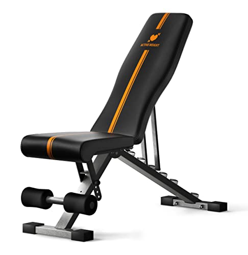 DH FitLife Foldable Adjustable Weight Bench | Inclin...