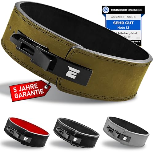 EVERLEVEN® Genuine Leather Weightlifting Belt Weight...