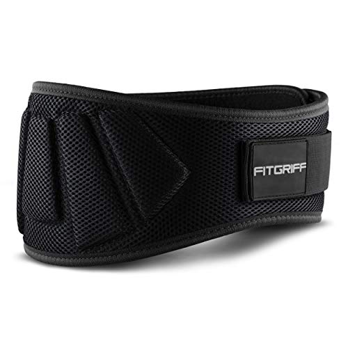 Fitgriff® Weight Lifting Belt V1, Fitness Belt for B...