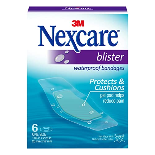 Nexcare Blister Waterproof Bandages, 6 ...