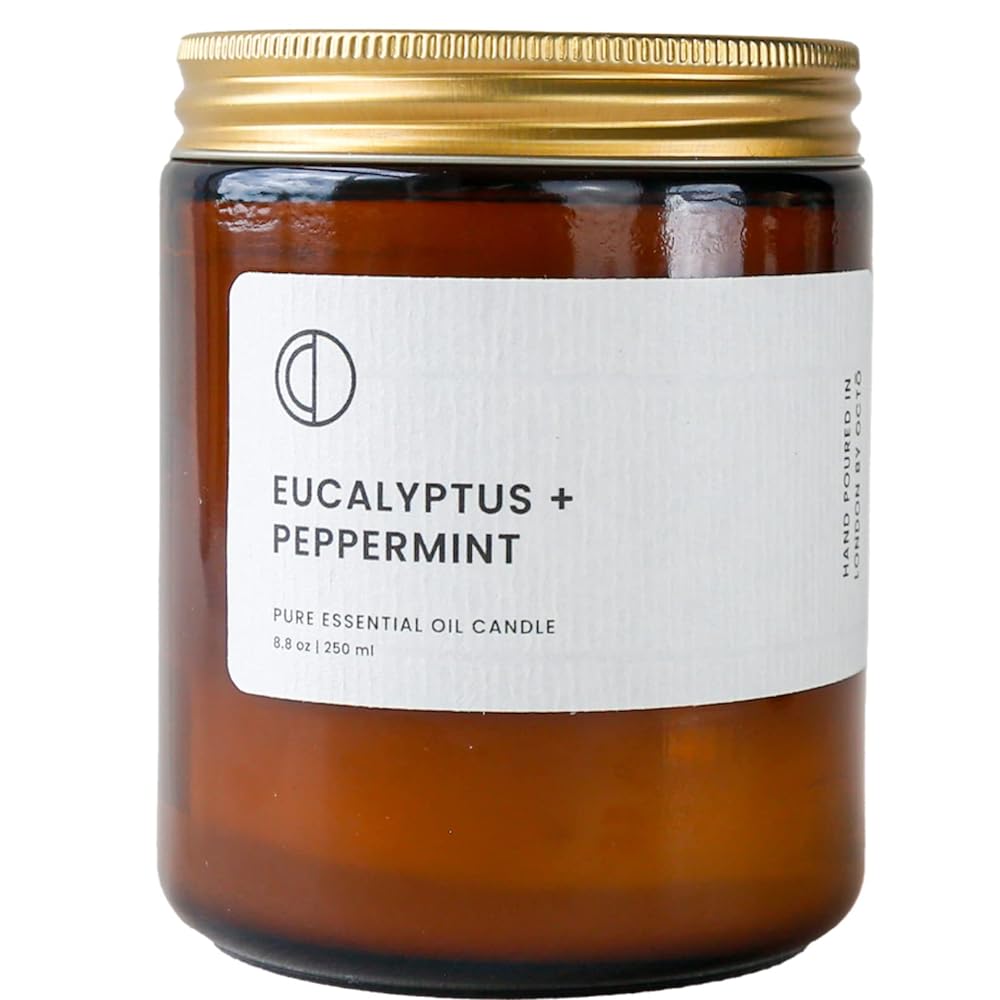 Octō Eucalyptus Peppermint Scented Candle